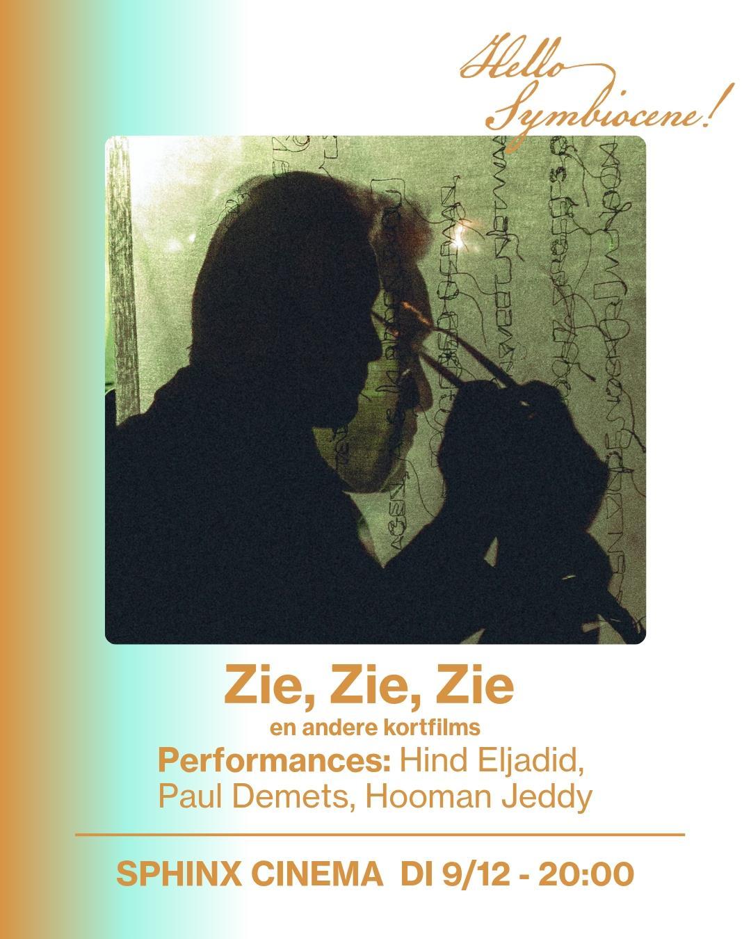 Paul Demets, Hooman Jeddy en Hind Eljadid op documentaire filmfestival Hello Symbiocene! in Gent